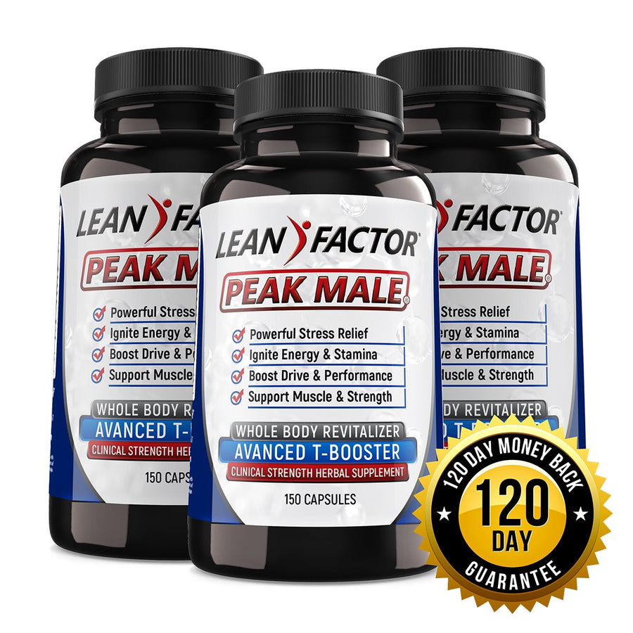 Peak Male - Ultimate Men's Supplement Men’s Health Lean Factor 3 