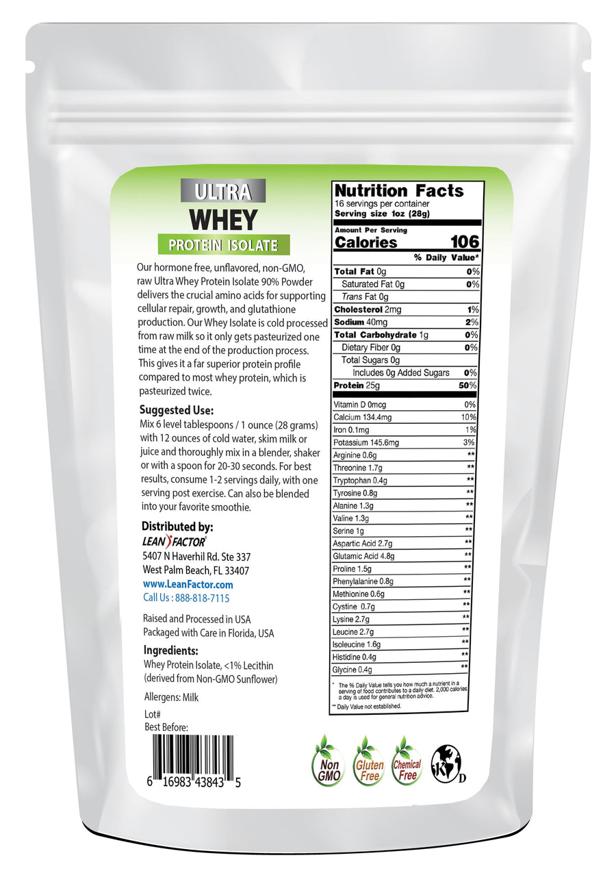 Whey Protein Isolate Protein Powders Lean Factor 