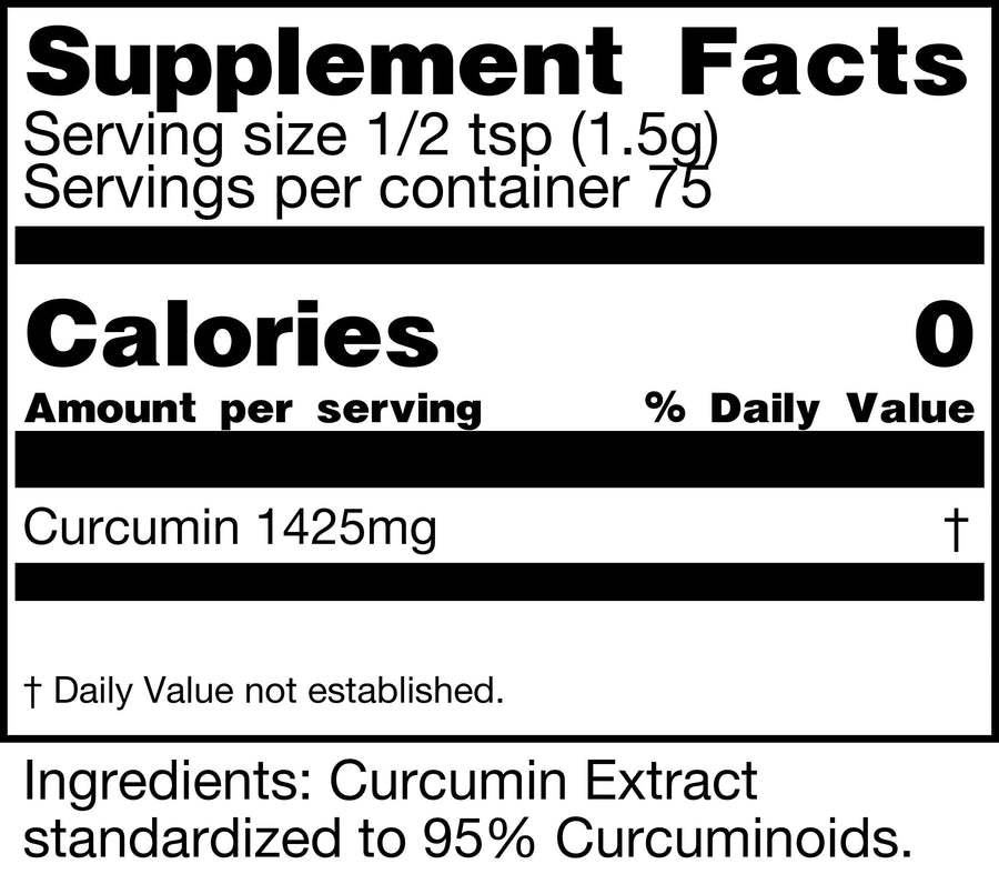 Curcumin Extract Powder General Health Lean Factor 