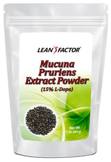 Mucuna Pruriens Extract Powder General Health Lean Factor 1 lb 