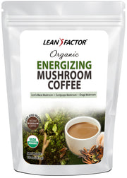 Organic Energizing Mushroom Coffee General Health Lean Factor 10 oz 