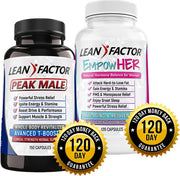 Peak Male & EmpowHER Bundle General Health Lean Factor 