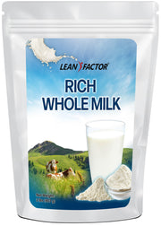 Rich Whole Milk Powder Protein Powders Lean Factor 2 lbs 